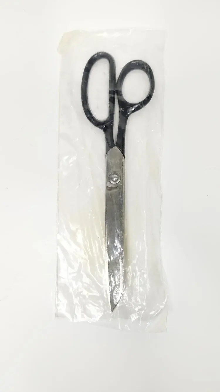 Vintage Industrial Dressmaker Fabric Shears 8 In Sealed Plastic